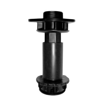 Blum 4 to 5 Inch Press-In Adjustable Cabinet Leg Black
