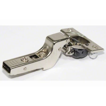 Blum BLUMOTION Inset Press-In Cabinet Door Hinges with 110-Degree Opening Angle - 30 Pack Nickel