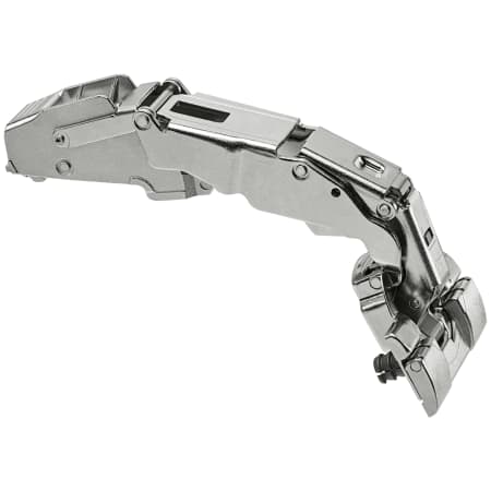 Blum CLIP Top Full Overlay Press-In Concealed Euro Cabinet Door Hinge with 155 Opening Angle and Self Close - Single Nickel