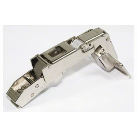 Blum CLIP Top Full Overlay Screw-On Cabinet Door Hinge with 170-Degree Opening Angle and Self Close Function - 30 Pack Nickel