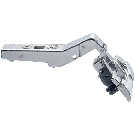 Blum CLIP Top 45-Degree I Positive Angle INSERTA Cabinet Door Hinge with 95-Degree Opening Angle, Self Close and BLUMOTION Soft Close Function Nickel