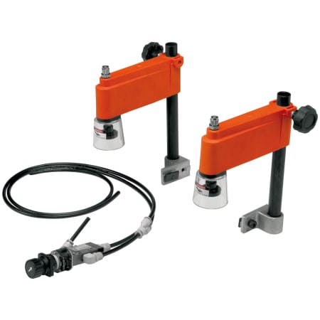 Blum Pneumatic Hold Down Clamp Set for MINIPRESS Orange