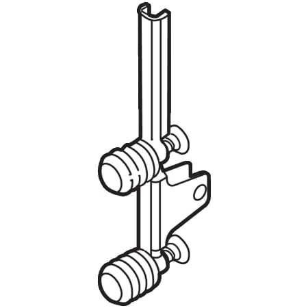 Blum Expando Front Fixing Bracket for 'K' Height Legrabox Drawer Slides N/A