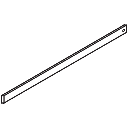 Blum METABOX Hanging Steel Hanging Rail for METAFILE Zinc Plated