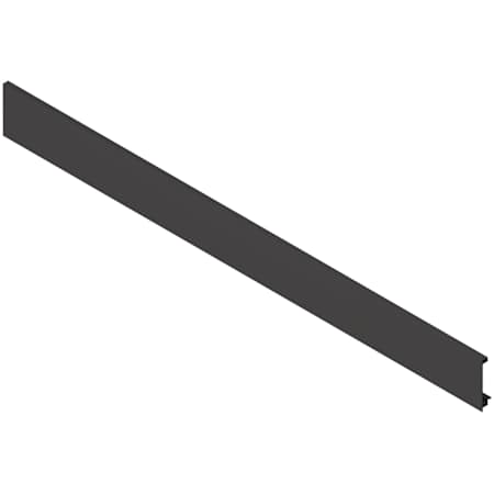 Blum LEGRABOX 41-1/16 Inch Interior Roll-Out Front Piece without Groove - Single Carbon Black