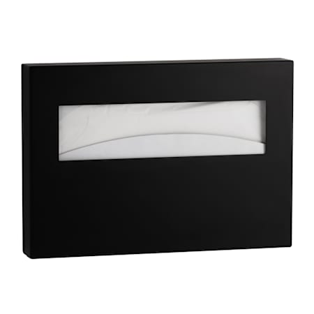 Bobrick Surface-Mounted Seat-Cover Dispenser Matte Black