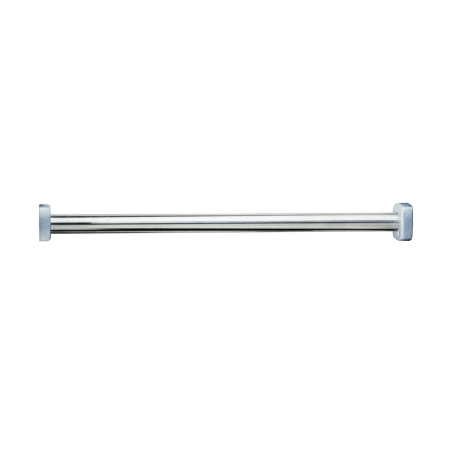 Bobrick ClassicSeries 60" Heavy Duty Stainless Steel Shower Curtain Rod Satin Stainless Steel