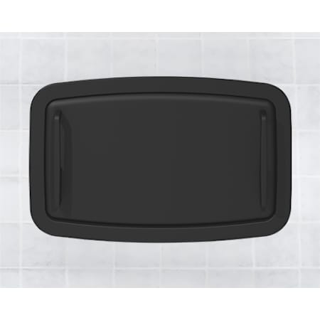 Bobrick Horizontal Surface Mounted Baby Changing Station Matte Black