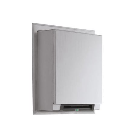 Bobrick Automatic Universal Semi-Recessed Roll Towel Dispenser Equipped with LED Light N/A