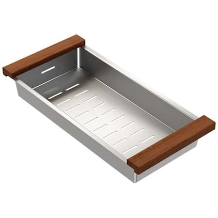 Bocchi Stainless Steel 16" x 7-1/2" Colander Stainless Steel