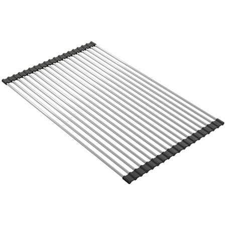 Bocchi Stainless Steel 20-1/2" x 12-1/2" Roller Mat Stainless Steel