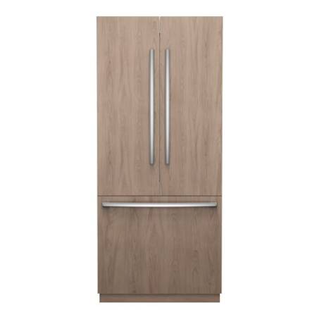 Bosch Benchmark Vario Built-In Fridge-Freezer with Freezer at Bottom 36'' Softclose Flat Hinge Panel Ready