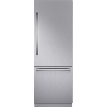 Bosch Benchmark 30 Inch Wide 16.5 Cu. Ft. Energy Star Certified Fingerprint Resistant Bottom Freezer Refrigerator with VitaFresh and UltraClarityPro Stainless Steel