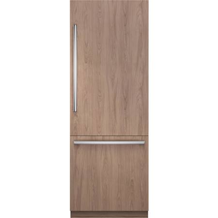 Bosch Benchmark 30 Inch Wide 16.5 Cu. Ft. Energy Star Certified Fingerprint Resistant Panel Ready Bottom Freezer Refrigerator with VitaFresh Panel Ready
