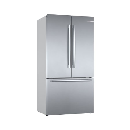 Bosch 800 Series 36 Inch Wide 21 Cu. Ft. Energy Star Rated French Door Refrigerator with Home Connect Stainless Steel