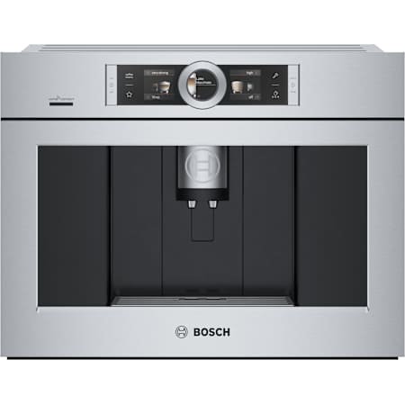 Bosch 800 Series 84.5 Oz. Programmable 5 Setting Built In Coffee Machine with Water Filtration, Standby Timer, and Grinder Stainless Steel