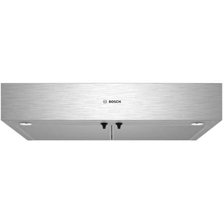 Bosch 300 Series 110 - 300 CFM 30 Inch Wide Under Cabinet Range Hood with 3 Speeds and Dishwasher Safe Filters Stainless Steel