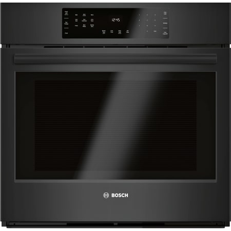 Bosch 800 Series 30 Inch Wide 4.6 Cu. Ft. Electric Single Oven with Fast Preheat and QuietClose Black