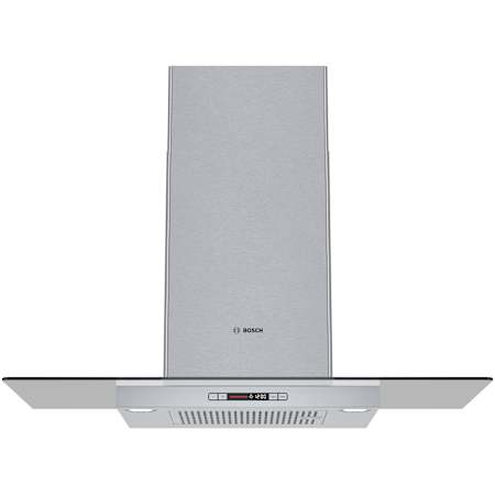 Bosch Benchmark® Series 160 - 600 CFM 36 Inch Wide Wall Mounted Range Hood with 4 Speeds and LCD Display Stainless Steel