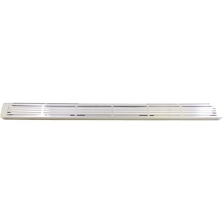 Bosch Rear Vent Island Trim for Dual Fuel Slide-In Range Stainless Steel