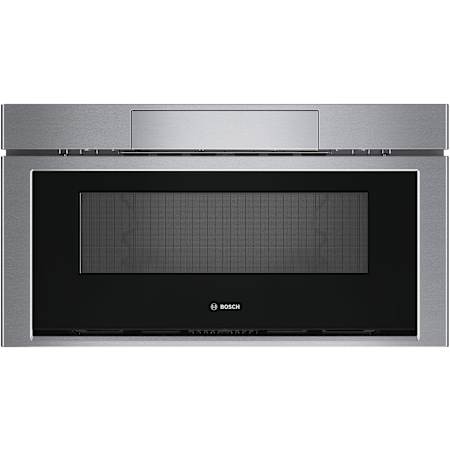Bosch 800 Series 30 Inch Wide 1.2 Cu. Ft. 950 Watt Drawer Microwave Stainless Steel