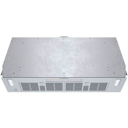 Bosch 300 Series 100 - 300 CFM 33 Inch Wide Range Hood Insert with 4 Speeds and Dishwasher Safe Filters Stainless Steel