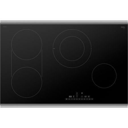 Bosch 30 Inch Wide 4 Burner Electric Cooktop with Bridge Element Stainless Steel