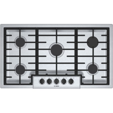 Bosch 500 Series 36 Inch Wide Built-In Gas Cooktop with 5 Sealed Burners and a 16000 Power Burner Stainless Steel