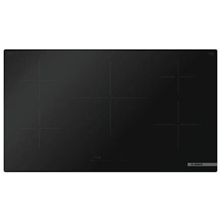 Bosch 500 Series 36 Inch Wide 5 Burner Electric Induction Cooktop SpeedBoost and Auto Shut Off Black