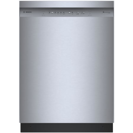 Bosch 100 Series 24 Inch Wide 12 Place Setting Built-In Fingerprint Resistant Front Control Dishwasher with PrecisionWash Stainless Steel
