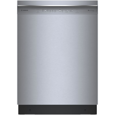 Bosch 300 Series 24 Inch Wide 16 Place Setting Built-In Front Control Dishwasher with PureDry and PrecisionWash Stainless Steel