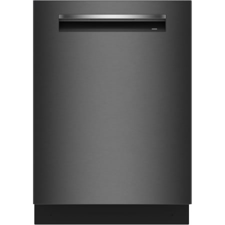 Bosch 800 Series 24 Inch Wide 16 Place Setting Energy Star Certified Built-In Top Controls Dishwasher with Pocket Handle and CrystalDry™ Black Stainless Steel