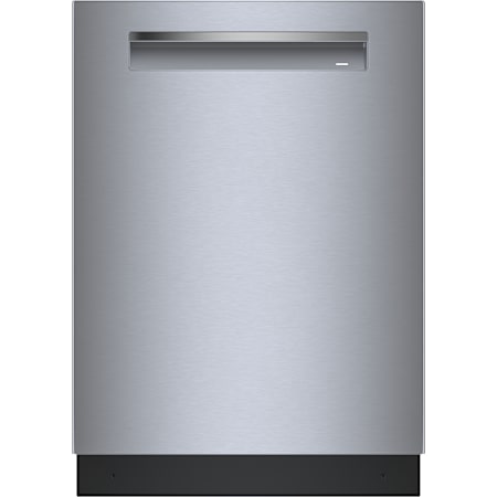 Bosch 24 Inch Wide 16 Place Setting Built-In Fingerprint Resistant Top Control Dishwasher with CrystalDry and PrecisionWash Stainless Steel