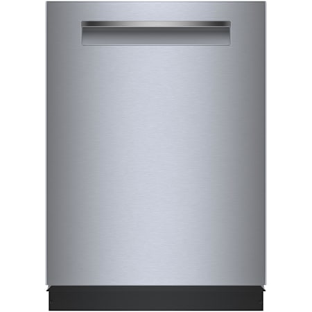 Bosch 500 Series 24 Inch Wide 16 Place Setting Built-In Fingerprint Resistant Top Control Dishwasher with PureDry and PrecisionWash Stainless Steel