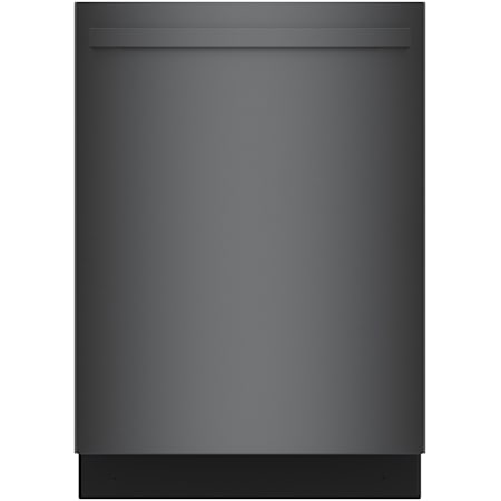 Bosch 800 Series 24 Inch Wide 16 Place Setting Built-In Top Control Dishwasher with CrystalDry and Remote Start Black Stainless Steel