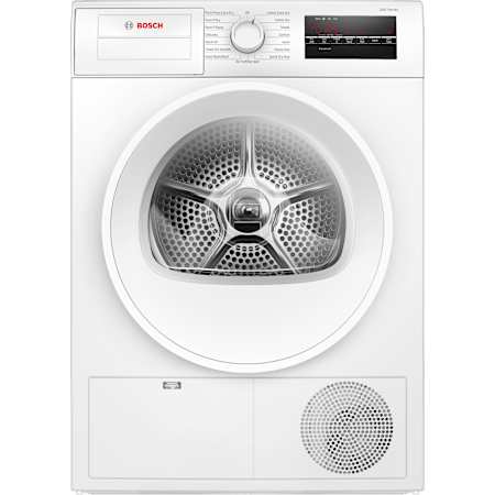 Bosch 300 Series 24 Inch Wide 4 Cu. Ft. Energy Star Certified Electric Dryer White