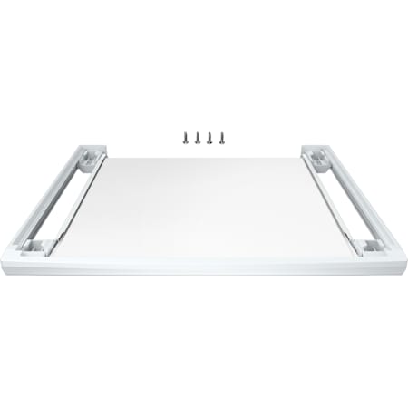 Bosch Stacking Kit for Washer and Dryer Set with Pull Out Shelf White