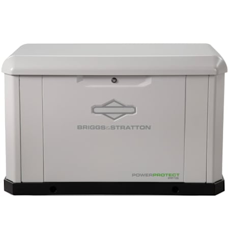 Briggs And Stratton PowerProtect Series 18kW (120 / 240V) Single-Phase Air Cooled Multi-Fuel Aluminum Standby Generator N/A