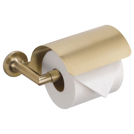 Brizo Odin Wall Mounted Spring Bar Toilet Paper Holder Luxe Gold