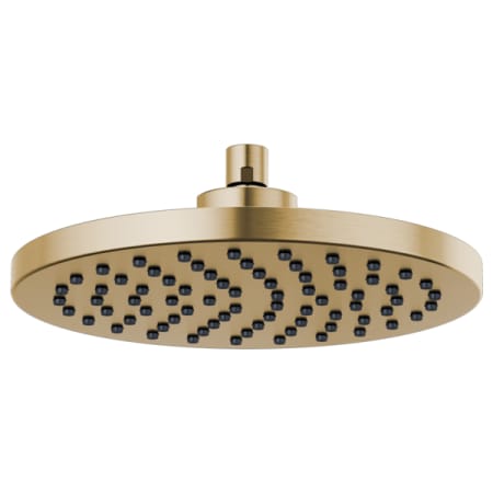 Brizo Essential 2.5 GPM 10" Single Function Metal Raincan Shower Head - Limited Lifetime Warranty Luxe Gold