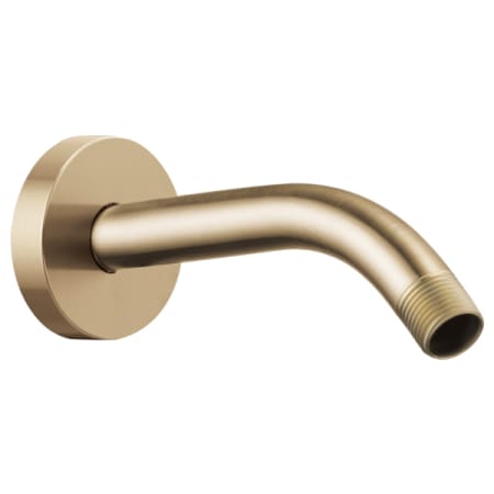 Brizo Essential 7" Wall Mounted Shower Arm and Flange Luxe Gold