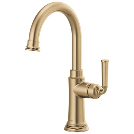 Brizo Rook 1.8 GPM Single Hole Bar Faucet Luxe Gold