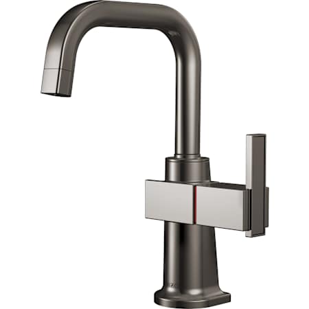 Brizo Frank Lloyd Wright 1.0 GPM Single Hole Instant Hot Faucet Water Dispenser with U Spout - Less Tank Brilliance Black Onyx