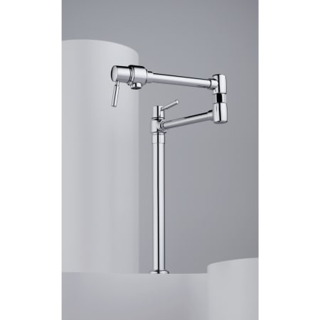 Installed Faucet in Chrome