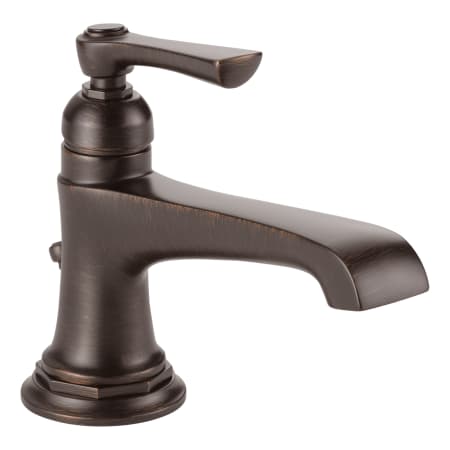 Brizo Rook 1.2 GPM Single Hole Bathroom Faucet with Pop-Up Drain Assembly - Limited Lifetime Warranty Venetian Bronze