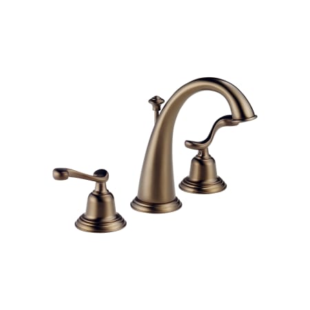 Brizo-6520LF-LHP-Faucet in Brilliance Brushed Bronze with Stylish Lever Handles