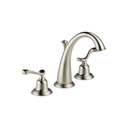 Brizo-6520LF-LHP-Faucet in Brilliance Brushed Nickel with Stylish Lever Handles