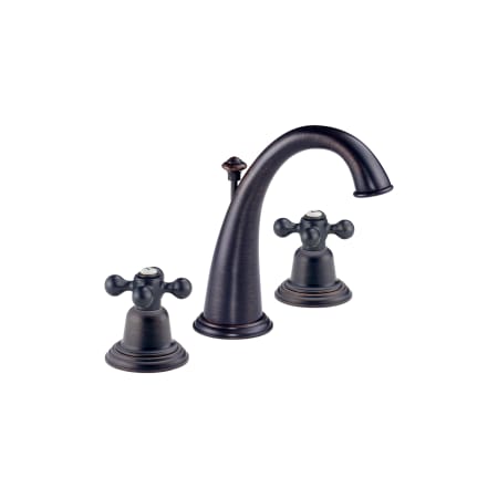 Brizo-6520LF-LHP-Faucet in Venetian Bronze with Cross Handles