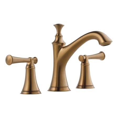 Brizo Baliza 1.2 GPM Widespread Bathroom Faucet with Pop-Up Drain Assembly - Limited Lifetime Warranty Brilliance Brushed Bronze