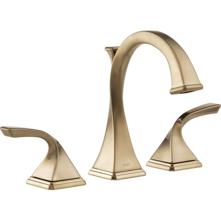 Brizo Virage Widespread Bathroom Faucet with Pop-Up Drain Assembly - Limited Lifetime Warranty Luxe Gold